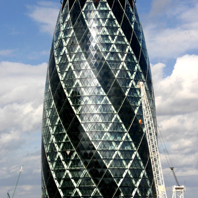 30 St Mary Axe by Tristram Compton