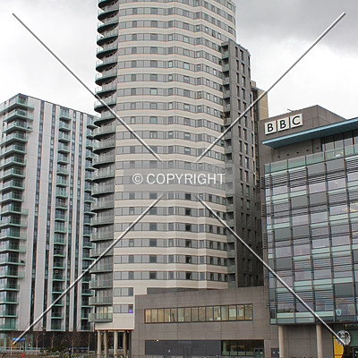Media City Building A by Florian Barbier
