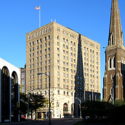 Adirondack Bank Building by John Cahill