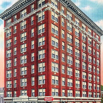 Bank of America Building by Tichnor Bros./ Northeast GA Cigar & Candy Co.