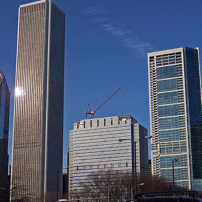 Blue Cross-Blue Shield Tower by Shawn Ursini