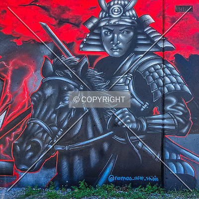 Saint Louis City Flood Wall (South Wall) by Ryan Hildebrand