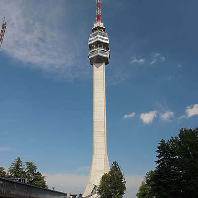 Avala TV Tower by Kjetil Balog