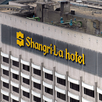 Shangri-La Hotel by John Bek