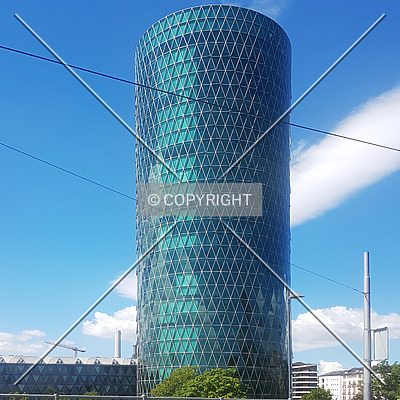 Westhafen Tower by Nephilim