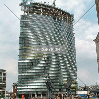 No.1 West India Quay by Mike Stanton
