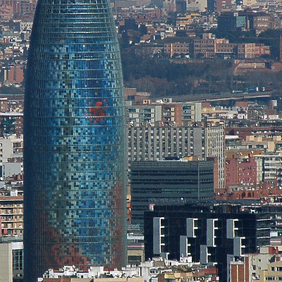 Torre Agbar by David Guija