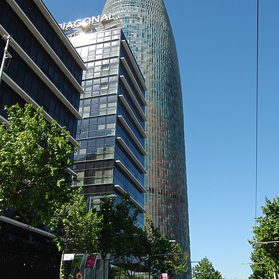 Torre Agbar by David Guija