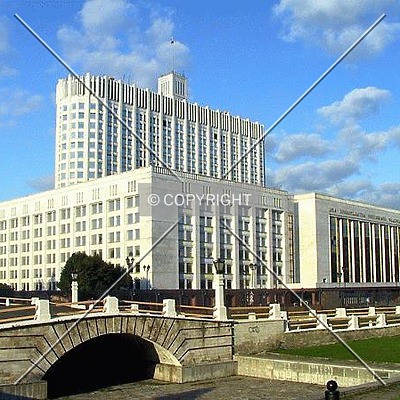 Government of Russia Building by Alexander Ulyanov
