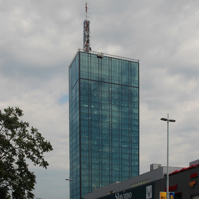 Ušće Tower by Kjetil Balog
