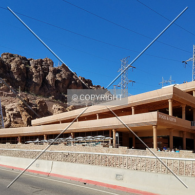 Hoover Dam Parking Garage and Visitors Center by Ryan Hildebrand