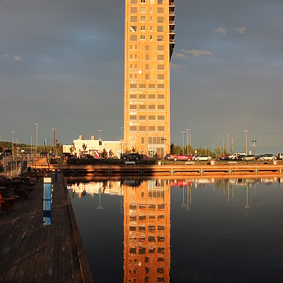 Mjøstårnet by Kjetil Balog