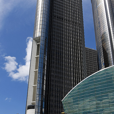 Renaissance Center 400 Tower by John W. Cahill