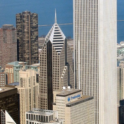 Two Prudential Plaza by James Peacock