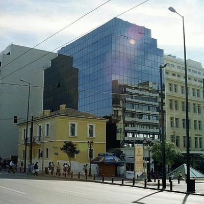 Office Block - Panepistimiou and Korais Streets by Gregory Maloukos