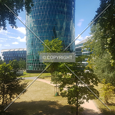 Westhafen Tower by Nephilim