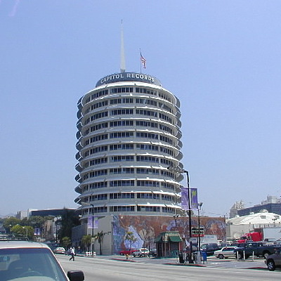 Capitol Records Building by Garrett Stout