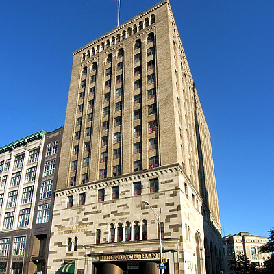 Adirondack Bank Building by John Cahill