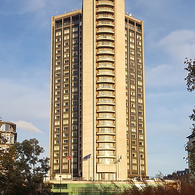 The London Hilton on Park Lane by Robin Spetz