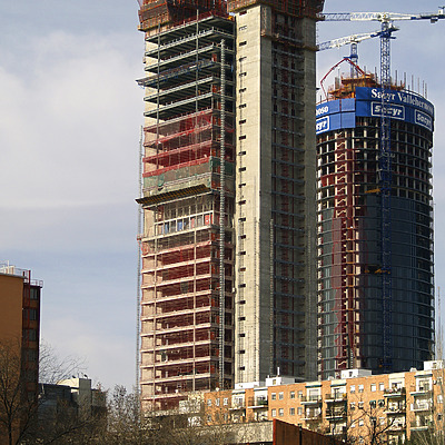 Torre Caja Madrid by Cesar Serrano