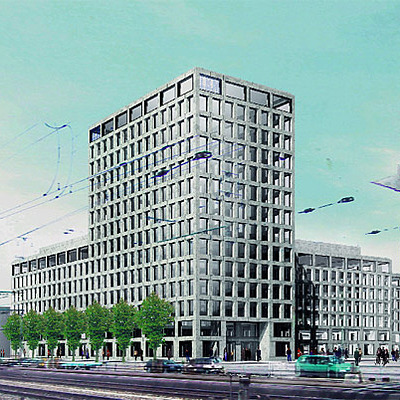 Bürokomplex an der Vulkanstraße by Max Dudler
