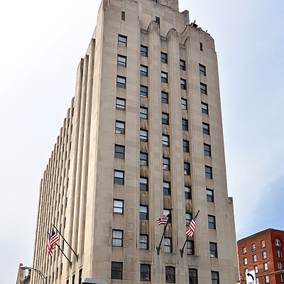 Times Square Building by John Cahill