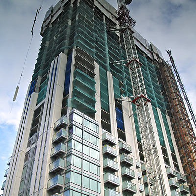 Pan Peninsula West Tower by Cesar Serrano