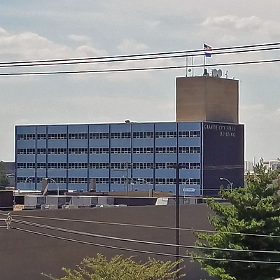Granite City Steel Building by Ryan Hildebrand