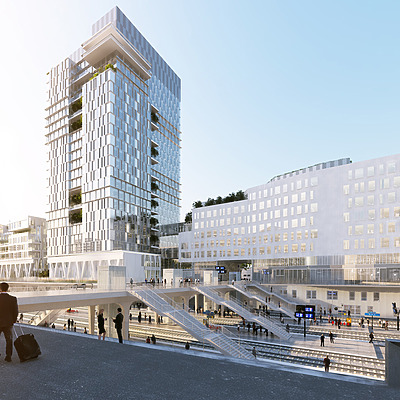 Siège social de Vinci by Jean-Paul Viguier S.A. d''Architecture