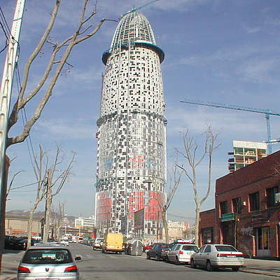 Torre Agbar by David Guija