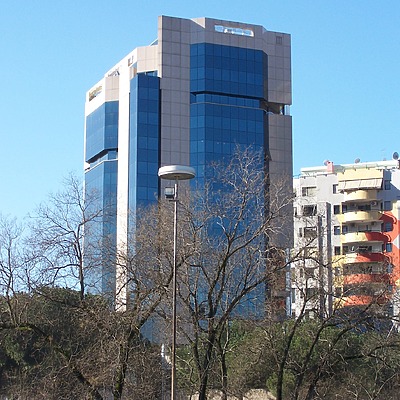 Twin Tower I by Florian Barbier