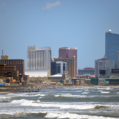 Trump Plaza Hotel by John W. Cahill