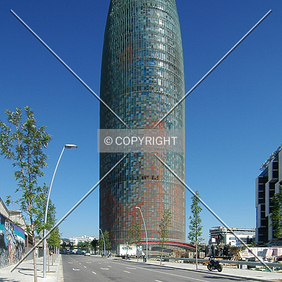Torre Agbar by David Guija