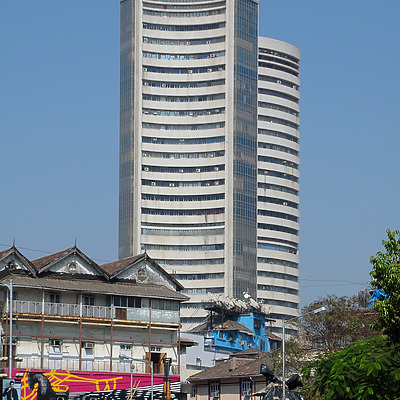 Phiroze Jeejeebhoy Towers by John Bek