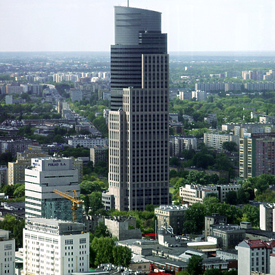 Warsaw Trade Tower by Daniel Kieckhefer