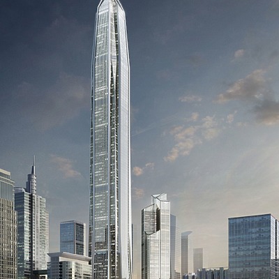 Ping An Finance Center by Kohn Pedersen Fox