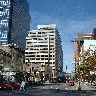 Target Plaza North by James Peacock
