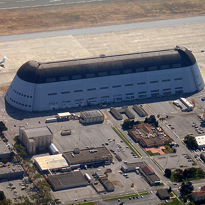 Moffett Field Hangar One by Jason Ferguson