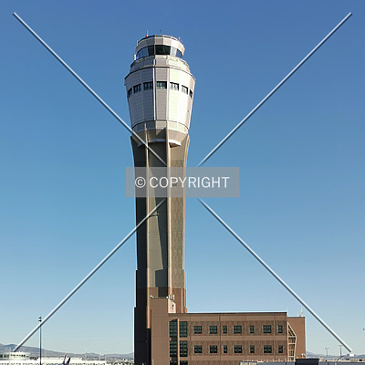McCarran International Airport Control Tower by Nephilim