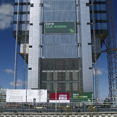 Torre Caja Madrid by Cesar Serrano