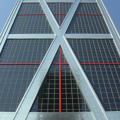 Puerta de Europa I by Cesar Serrano