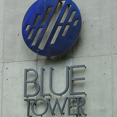 Blue Tower by Michiel van Dijk