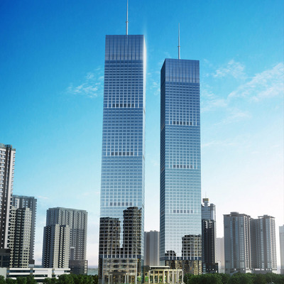 Huaguoyuan Tower 2 by LWK & Partners Architects
