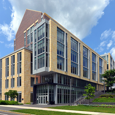 Rutgers Academic Building - West Wing by John W. Cahill