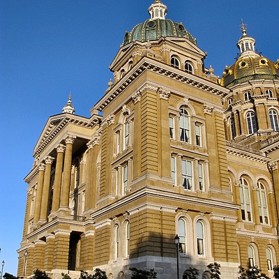 Iowa State Capitol by James Peacock
