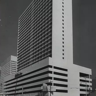 801 St. Joseph Parkway by Curtis McGee/Houston Chronicle archives