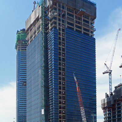 Marina Bay Financial Centre Tower 1 by Horst Kiechle