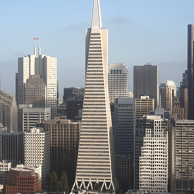 Transamerica Pyramid by Michiel van Dijk
