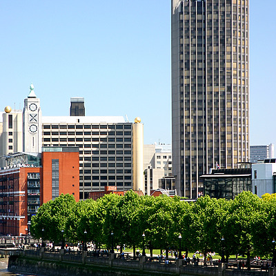 King's Reach Tower by Tristram Compton