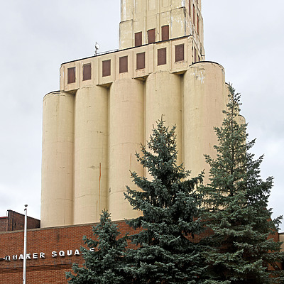 Quaker Oats Cereal Factory Elevator by John W. Cahill